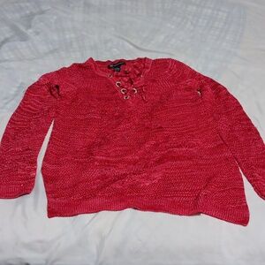 INC international concept size Large red color